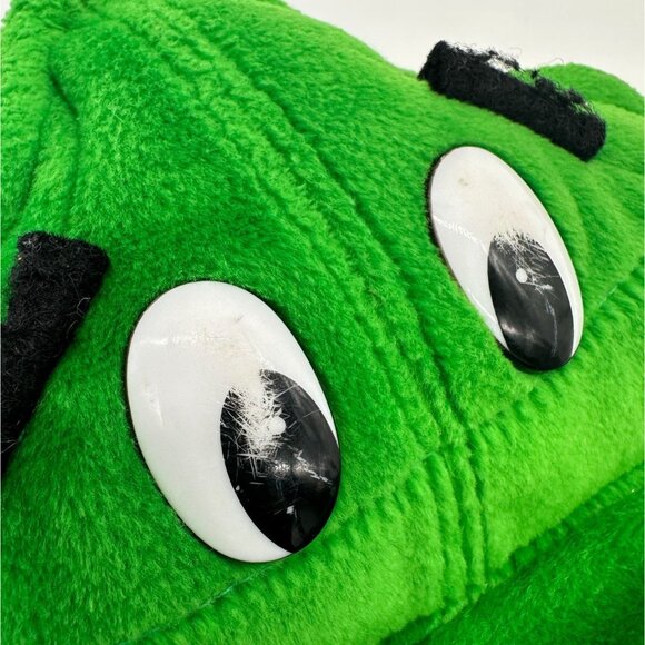 Vintage Hand Puppet Abingdon Press Green Lettuce Monster Kid Pretend Play 727723 - Picture 7 of 10